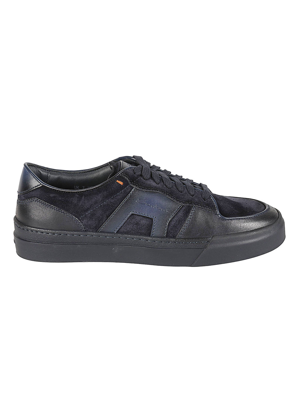 DBS Sport Black Low-Top Calfskin Sneakers