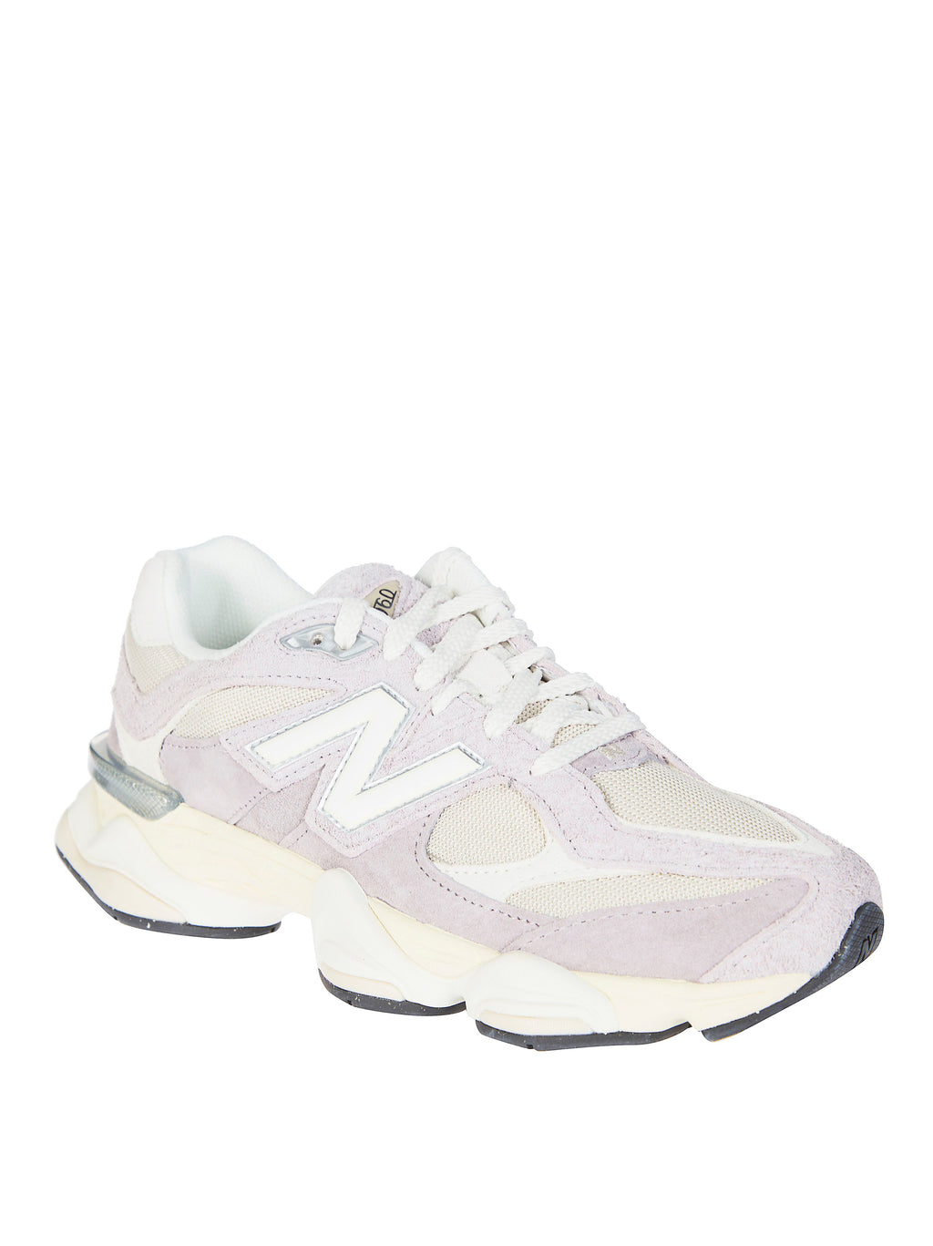 Grey Suede Segmented Tread Sneakers