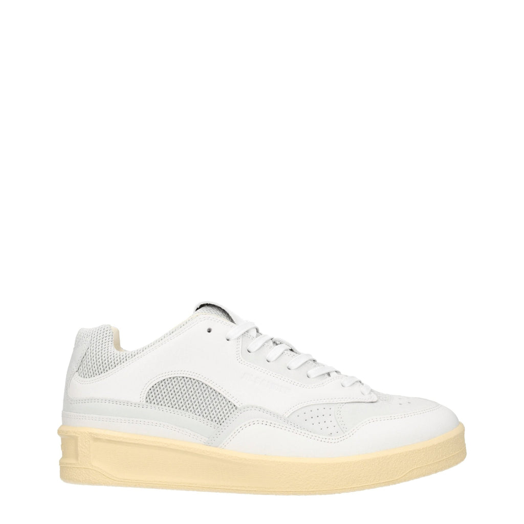 Jil Sander Leather Low Top Men's Sneakers