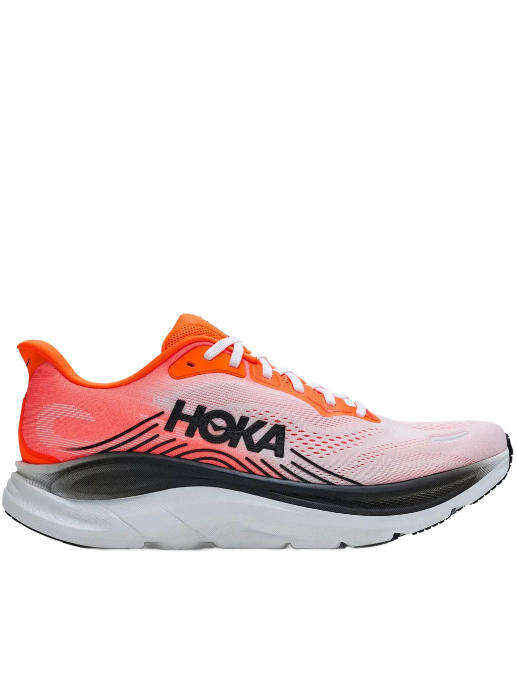 Gradient Mesh Sneakers with Cushioned Sole and Textured Outsole