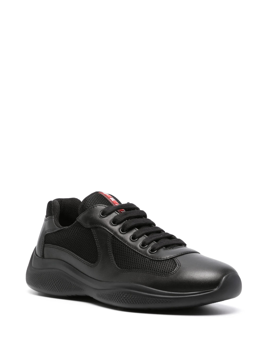 Black New America`S Cup Mesh Sneakers