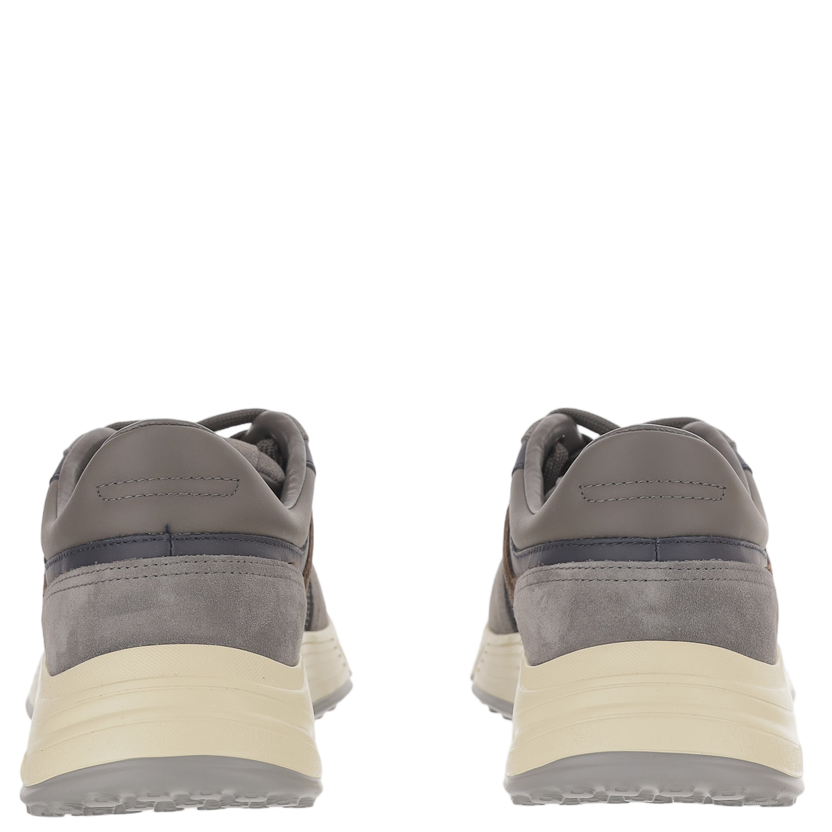 Layered Panel Design Hogan Sneakers With Memory Foam Insole