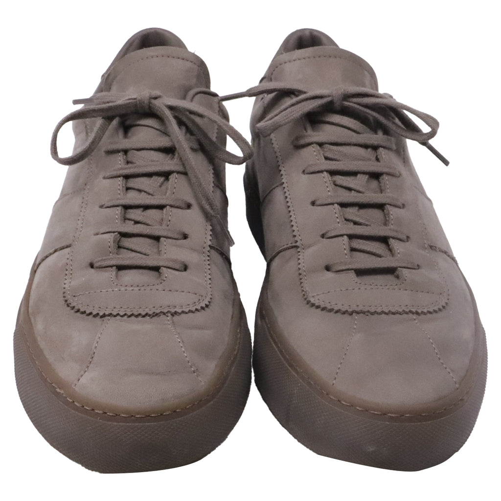 Common Projects Tennis Low-Top Sneakers in Grey Leather