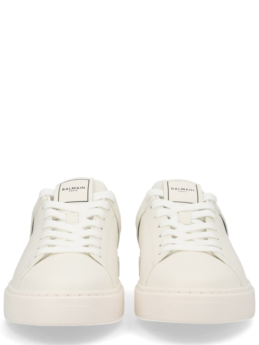 B-Court Calfskin Minimalist Low Sneakers