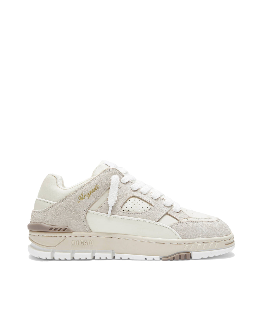 Handcrafted Low-Top Sneakers with Perforated Design and TPU Detail