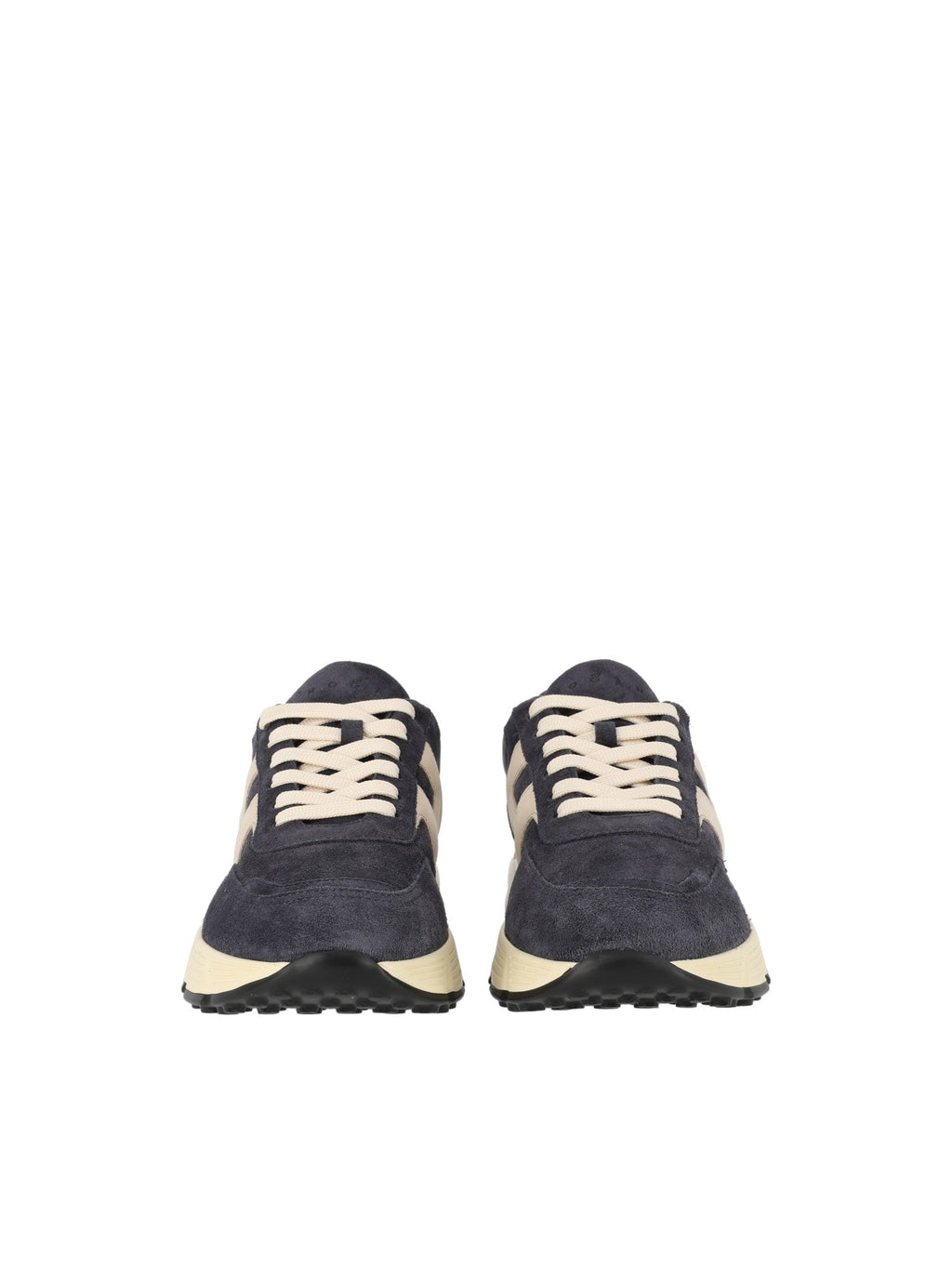 Hyperlight Suede-Leather Low-Top Sneakers