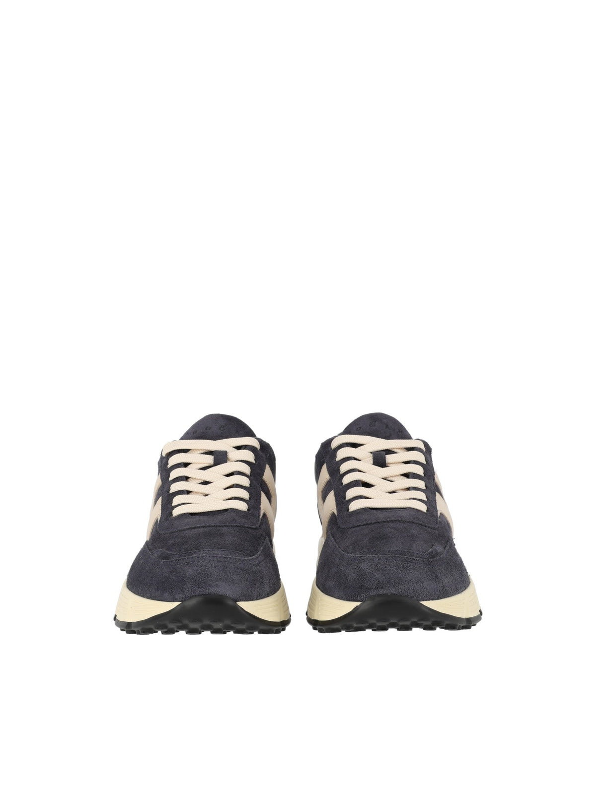 Hyperlight Suede-Leather Low-Top Sneakers