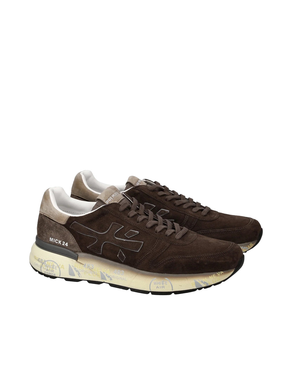 Dark Brown Mick Leather Sneakers