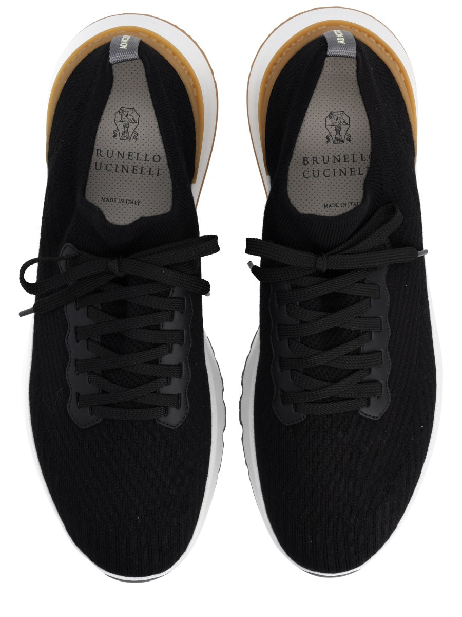 Knitted Upper Sneaker with Streamlined Silhouette