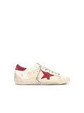 Beige Super Star Leather-Blend Sneakers