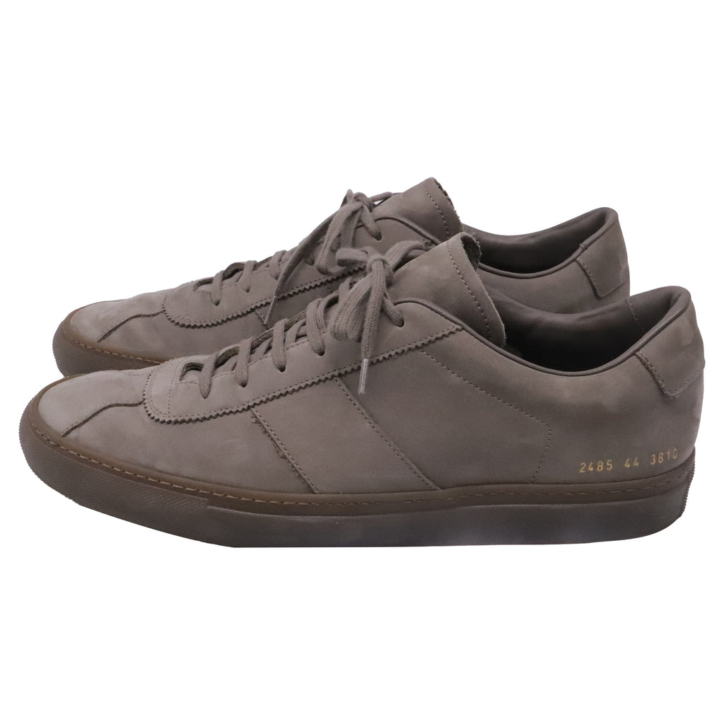 Common Projects Tennis Low-Top Sneakers in Grey Leather