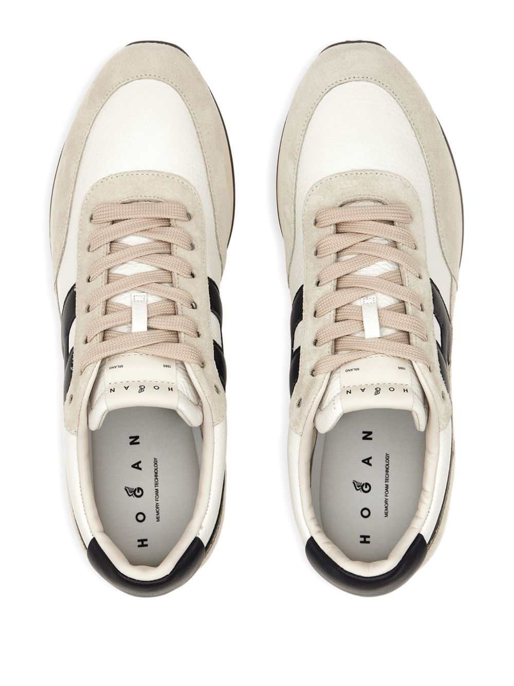 Low-Top Sneakers With Silk And Nylon Construction