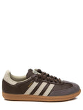 Brown Samba OG Suede Leather Low-Top Sneakers