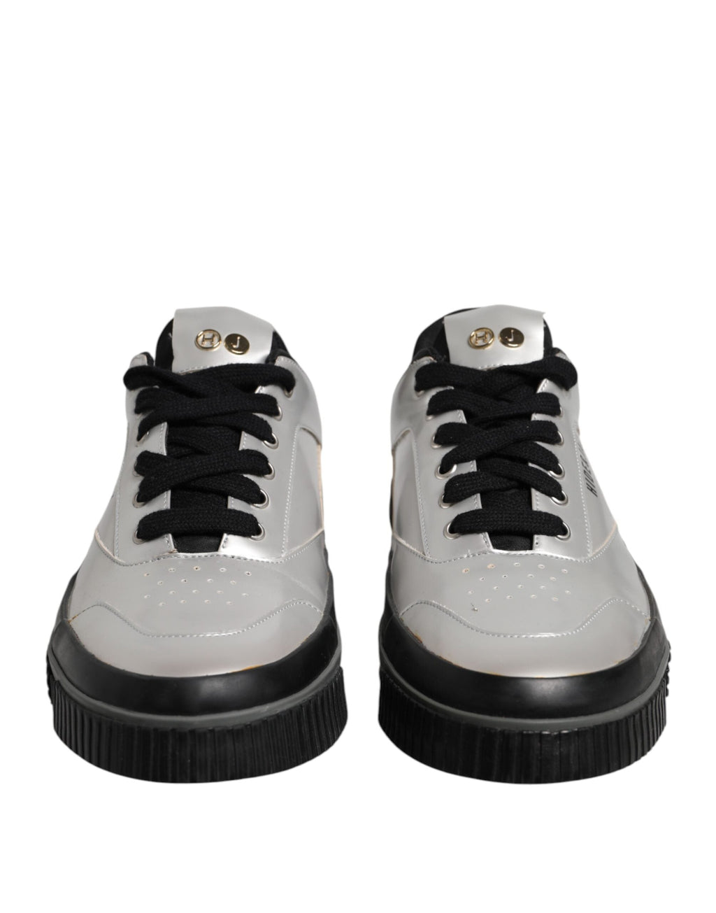 HIDE & JACK Metallic Low Top Lace Up Sneakers Men's Shoes (Pre-Owned)