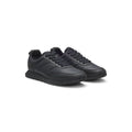 Low-top trainers with monogrammed uppers
