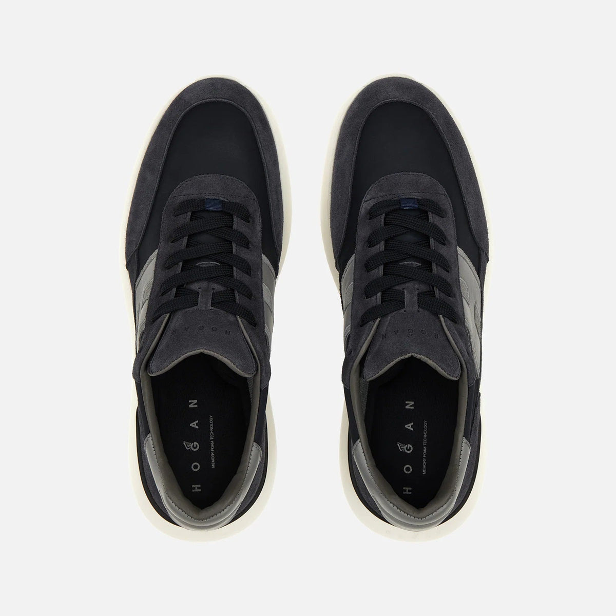 H709 Allacciato H Banda Sneakers in Blue
