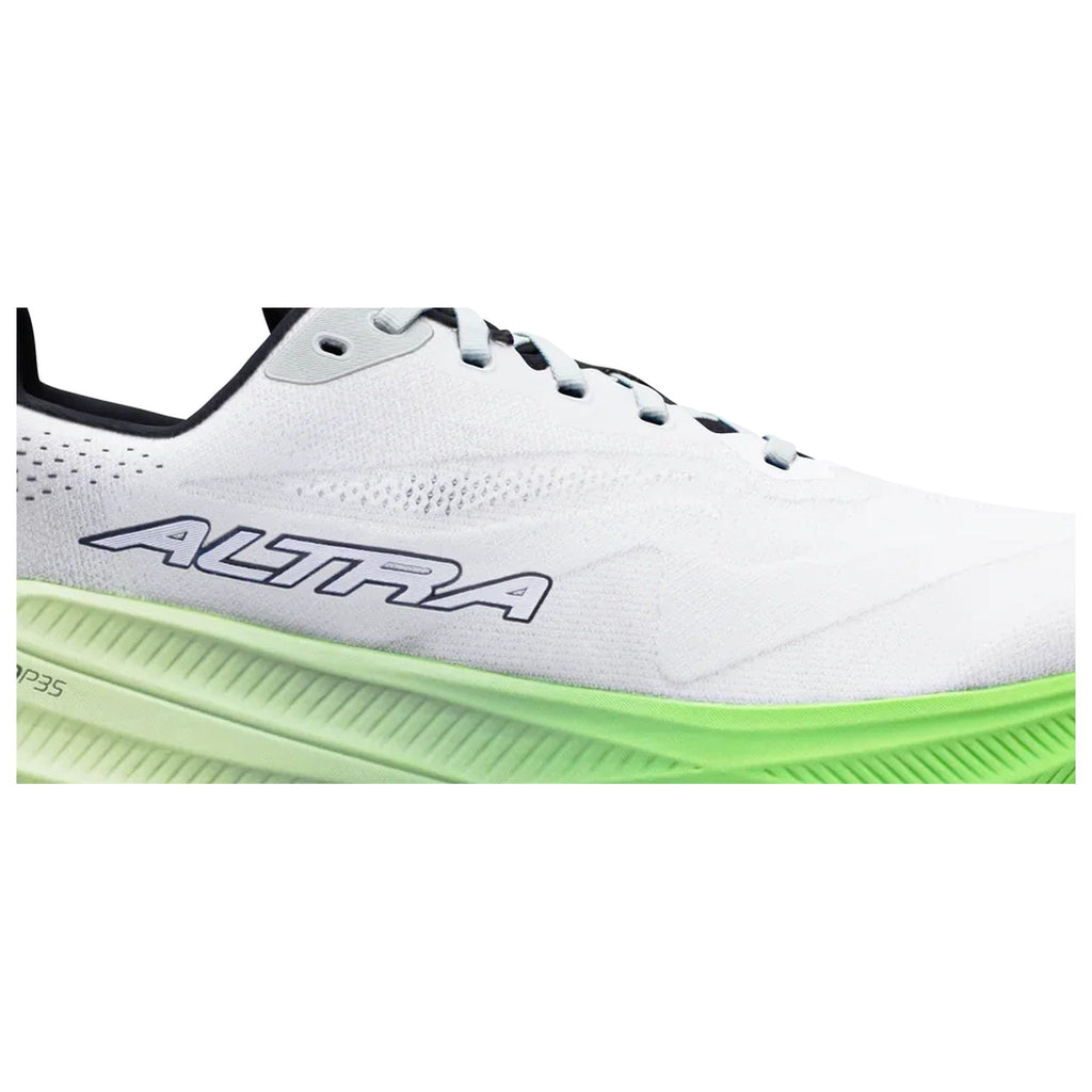 Altra Experience Flow 3 Running Shoes in White/Black/Green Gecko | Men