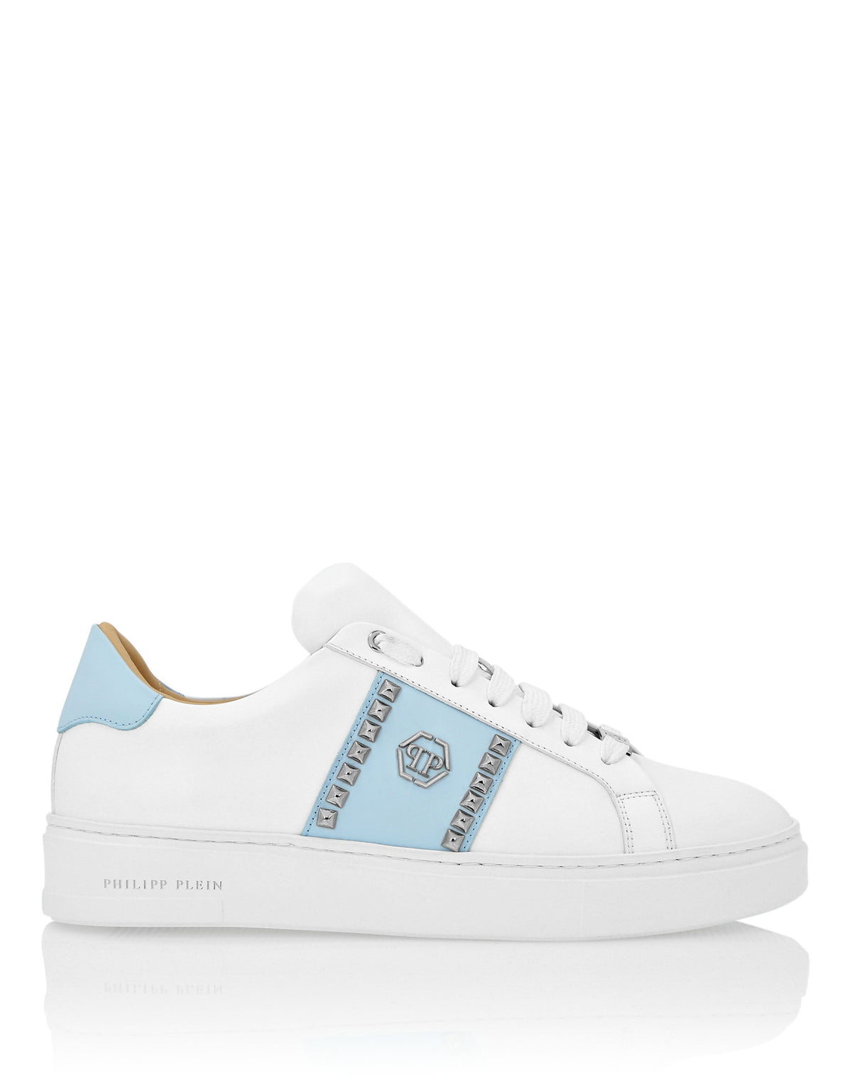 Leather Lo-Top Sneakers Studs