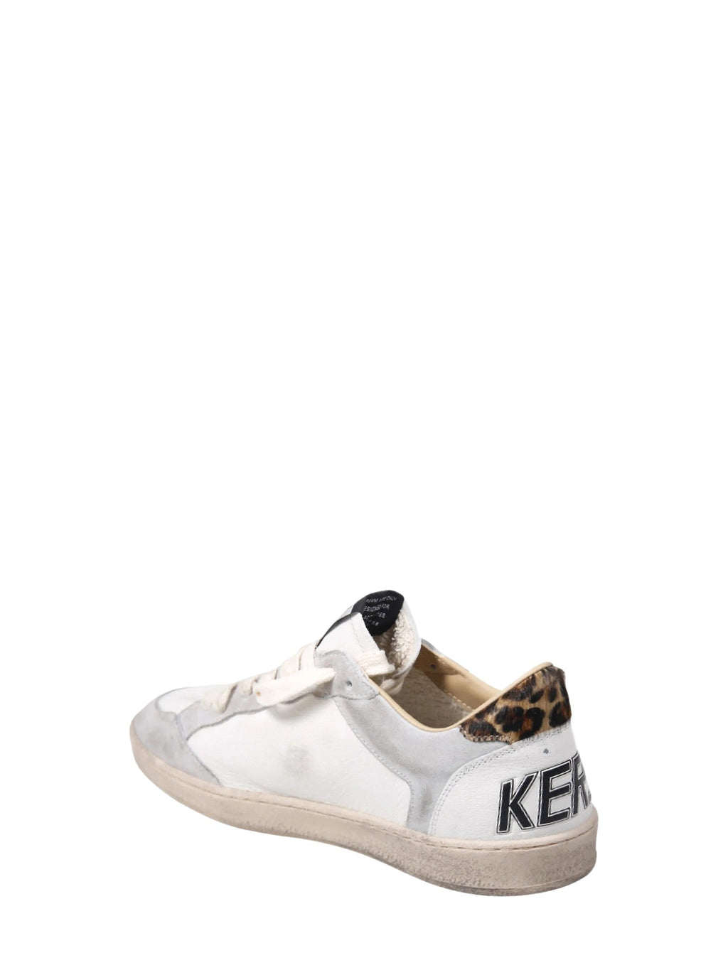 Low-Top Sneakers with Suede and Nappa Detailing