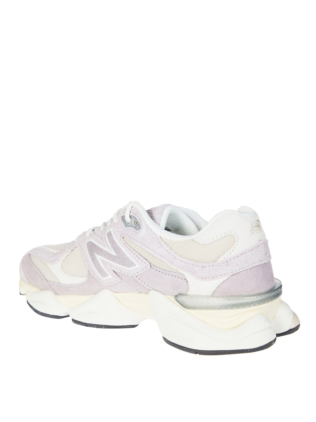 Grey Suede Segmented Tread Sneakers