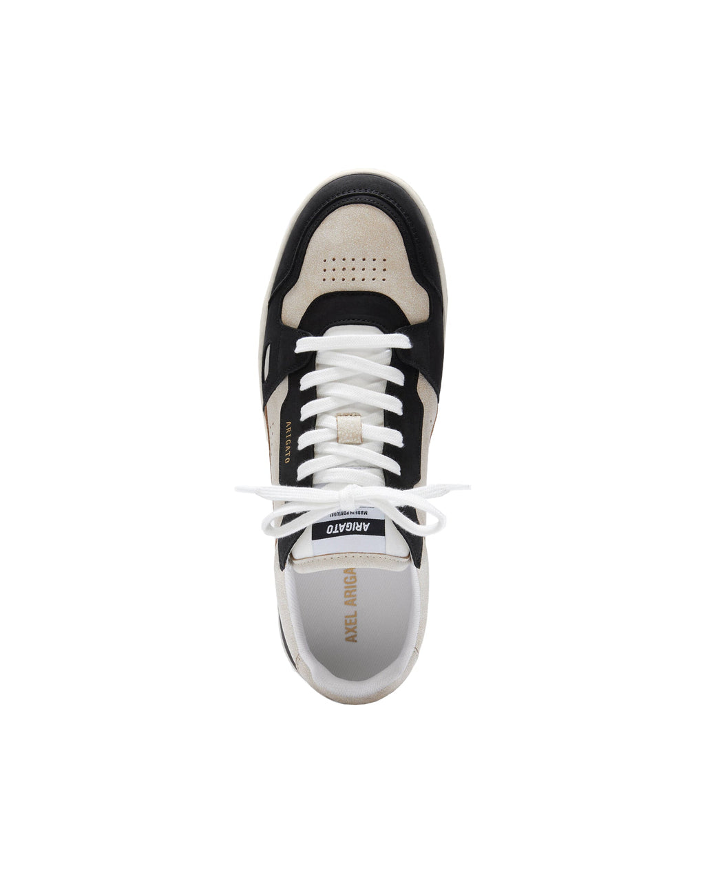 Handcrafted Low-Top Sneakers in Premium Leather and Suede