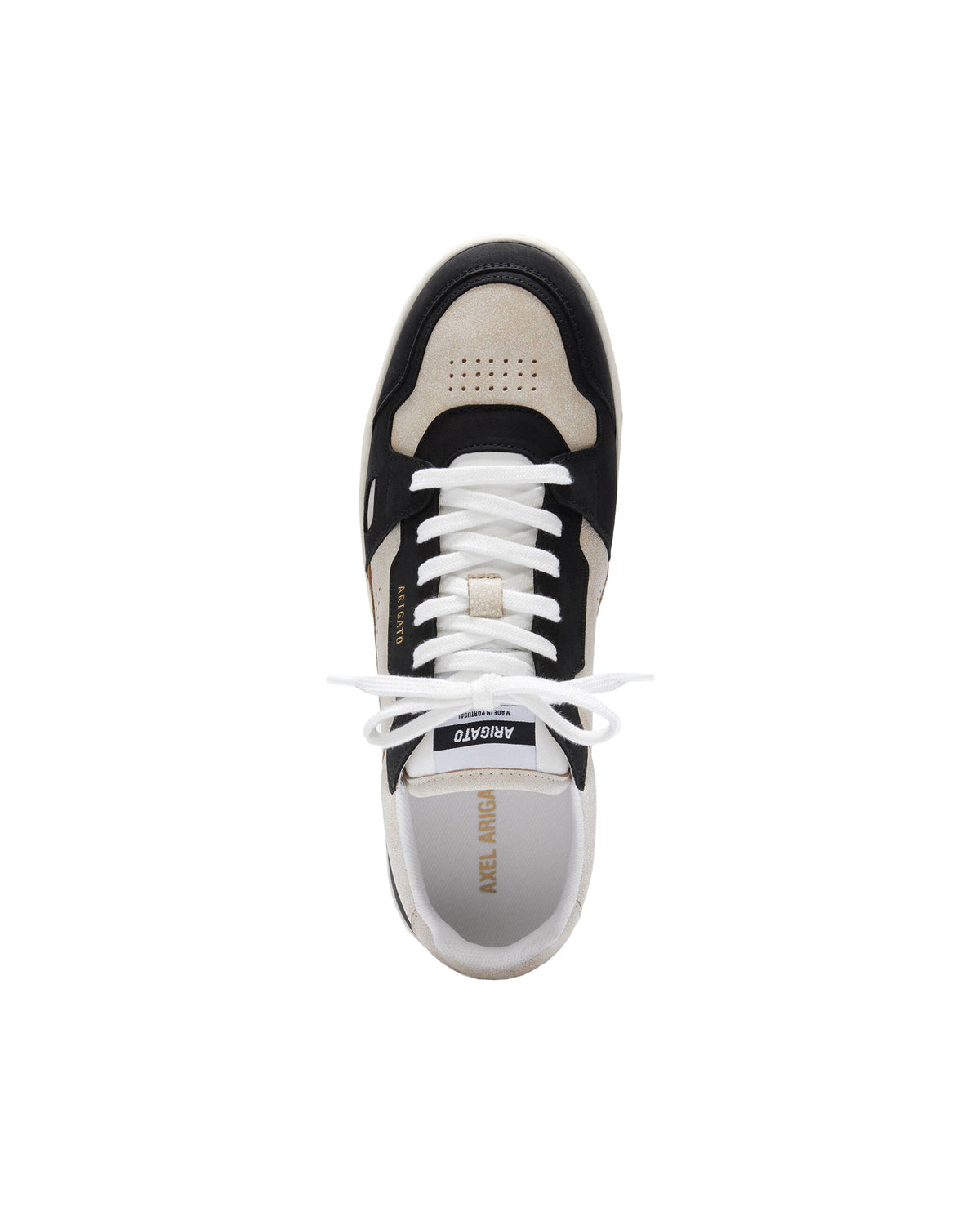 Handcrafted Low-Top Sneakers in Premium Leather and Suede