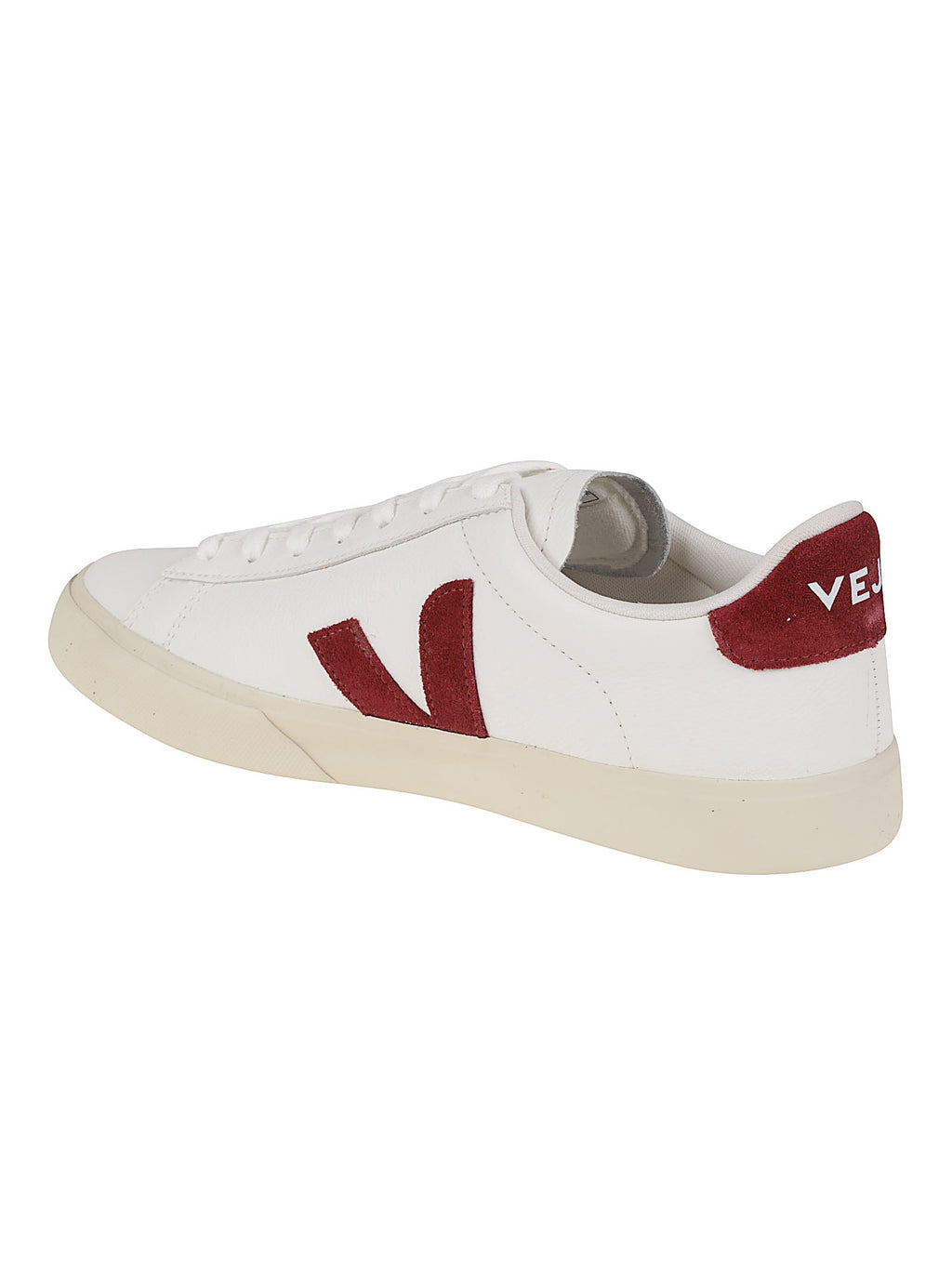 Campo Low-Top Eco Leather Red Suede Sneakers