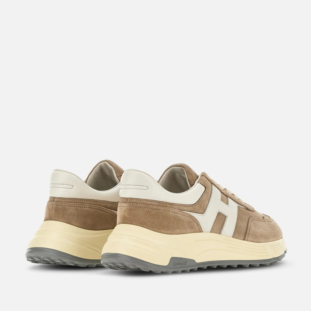 Hyperlight Allacciato H Sneakers in Beige