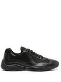 Black New America`S Cup Mesh Sneakers