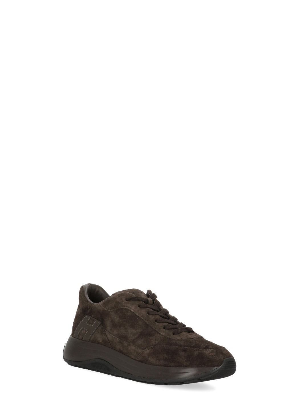 Brown Suede Low-Top Sneakers