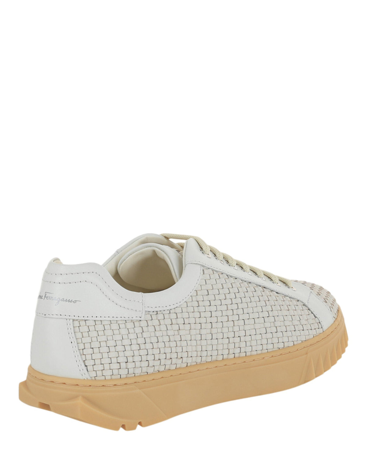 Cube 17 Woven Leather Sneakers