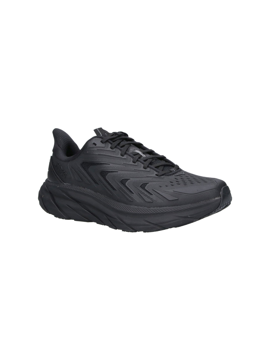 Black Clifton UTL Fabric Sneakers