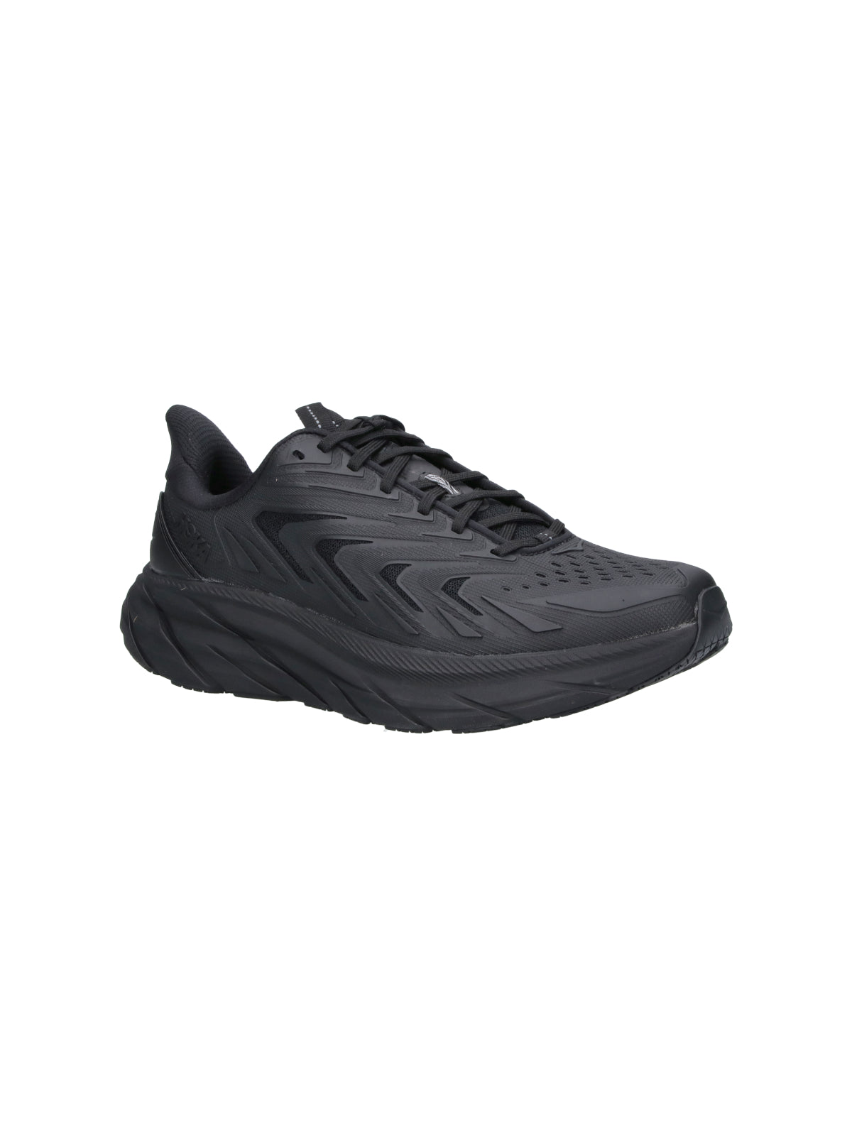 Black Clifton UTL Fabric Sneakers
