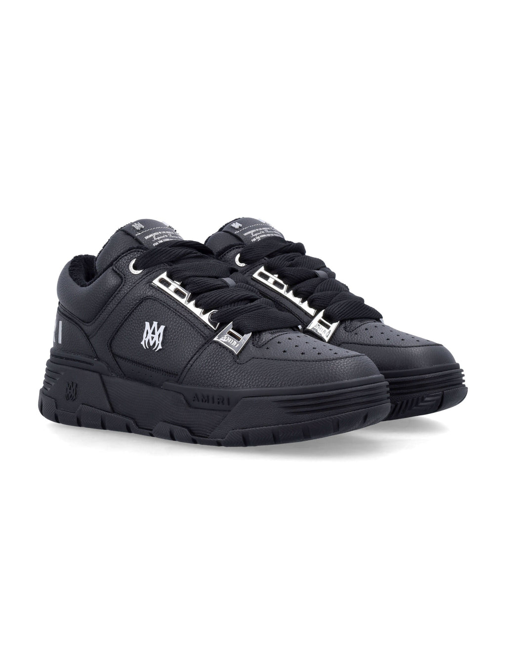 Black Metallic MA-1 Metallic Low-Top Sneakers