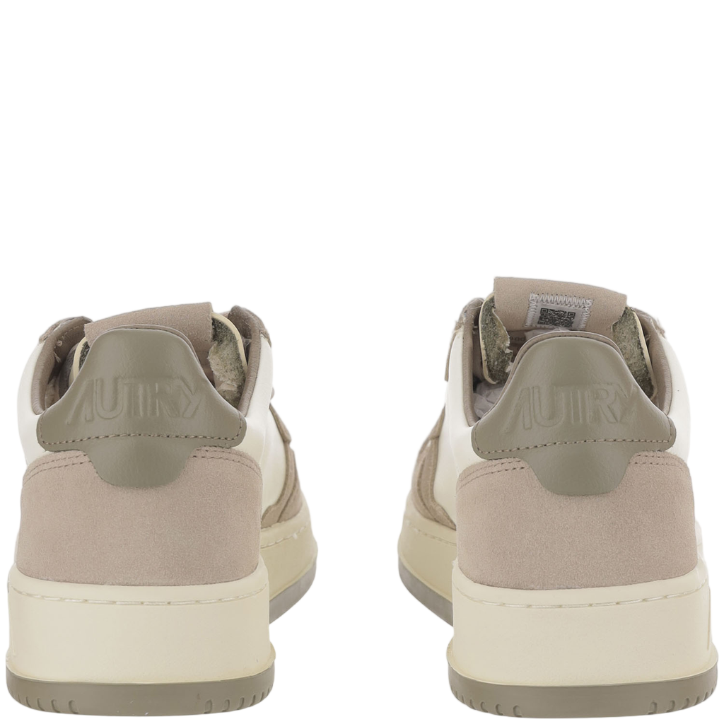 Medalist Low Leather Sneakers With Embossed Logo