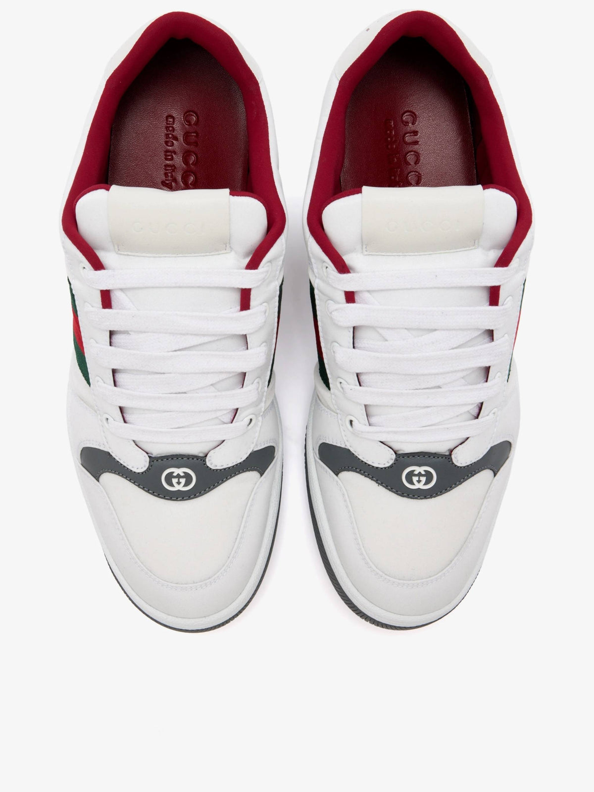 Low-Top Sneaker With Striped Detailing And Textured Sole