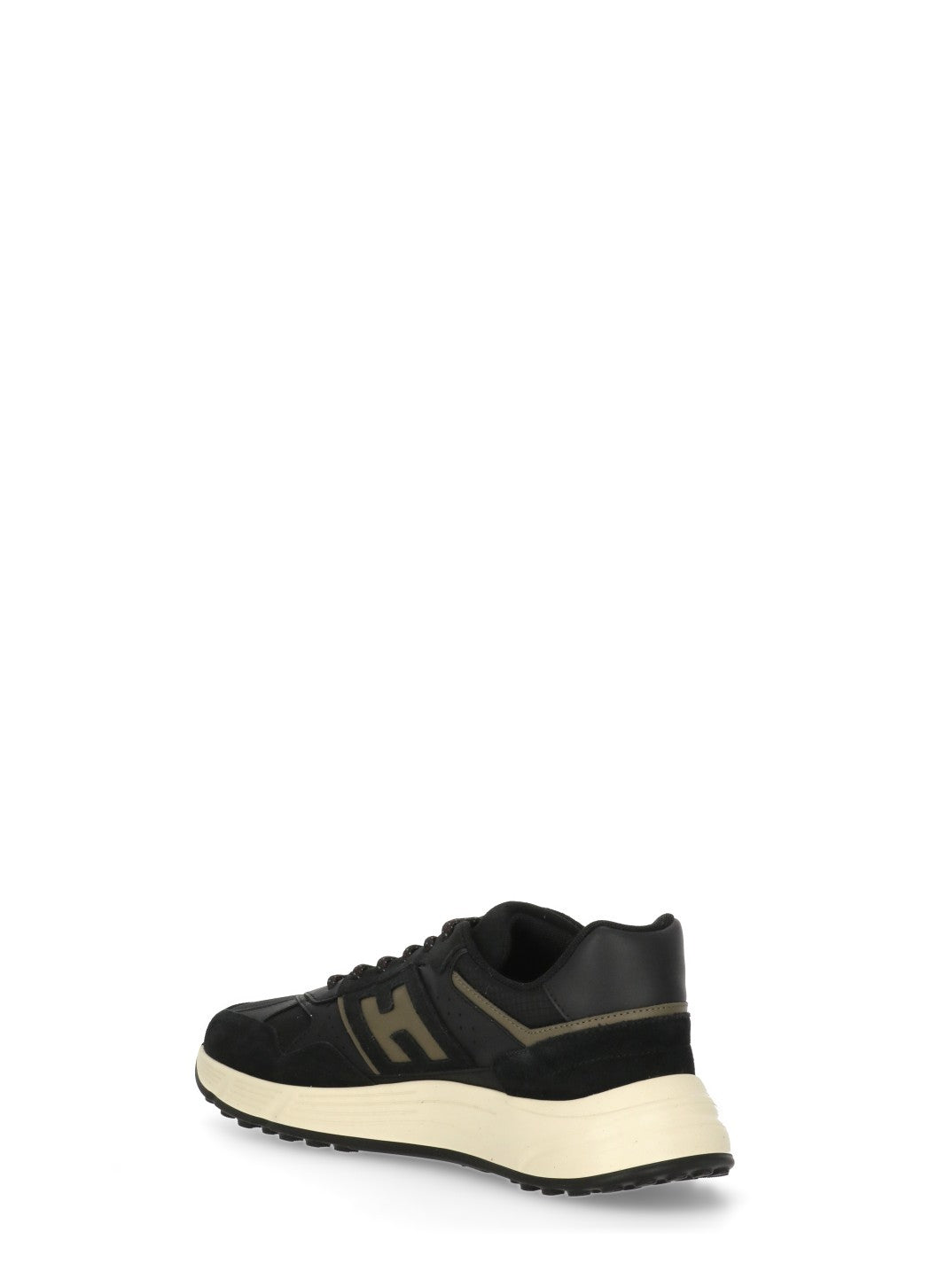 Dark Blue Suede Low-Top Sneakers