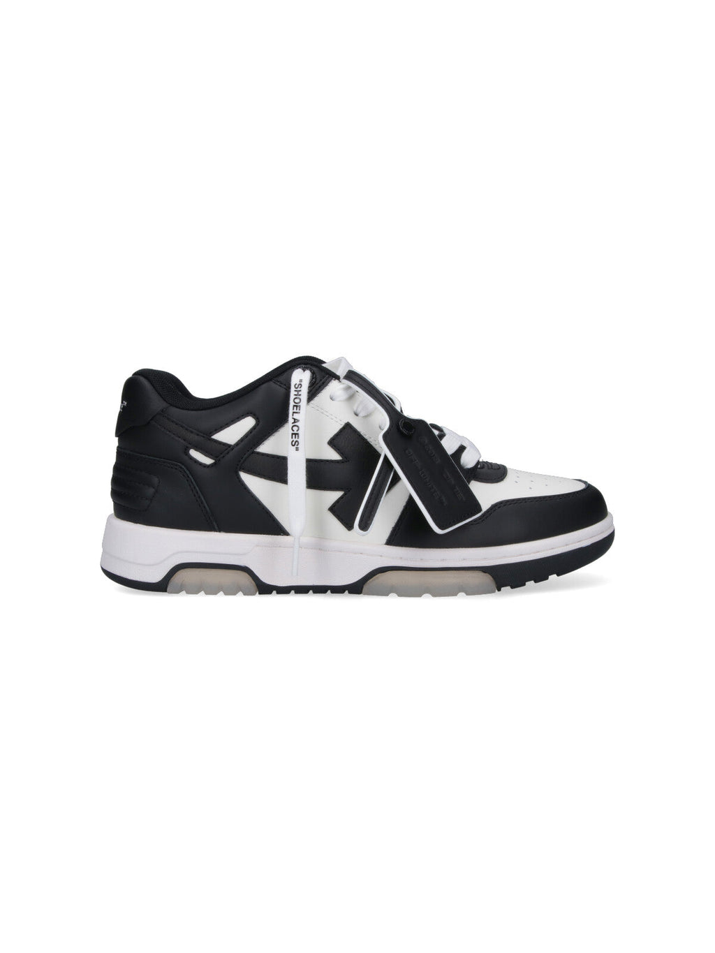Black Leather Out Of Office Sneakers