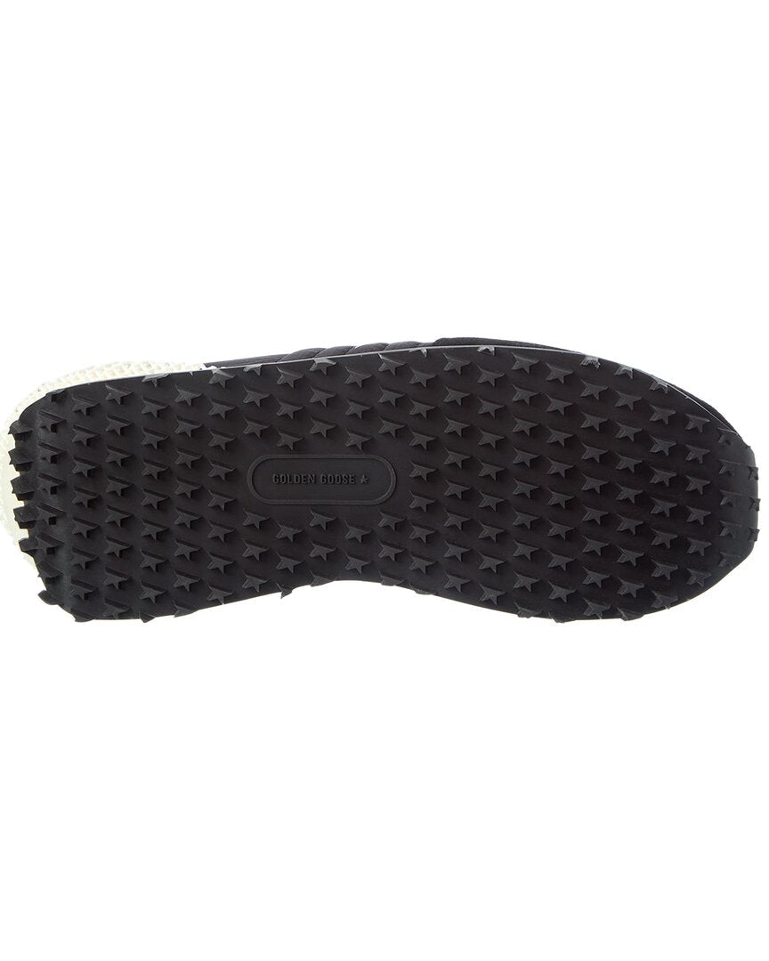 Golden Goose Running Marathon Nylon & Leather Sneaker