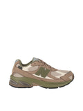 Light Mushroom Nubuck Mesh Sneakers
