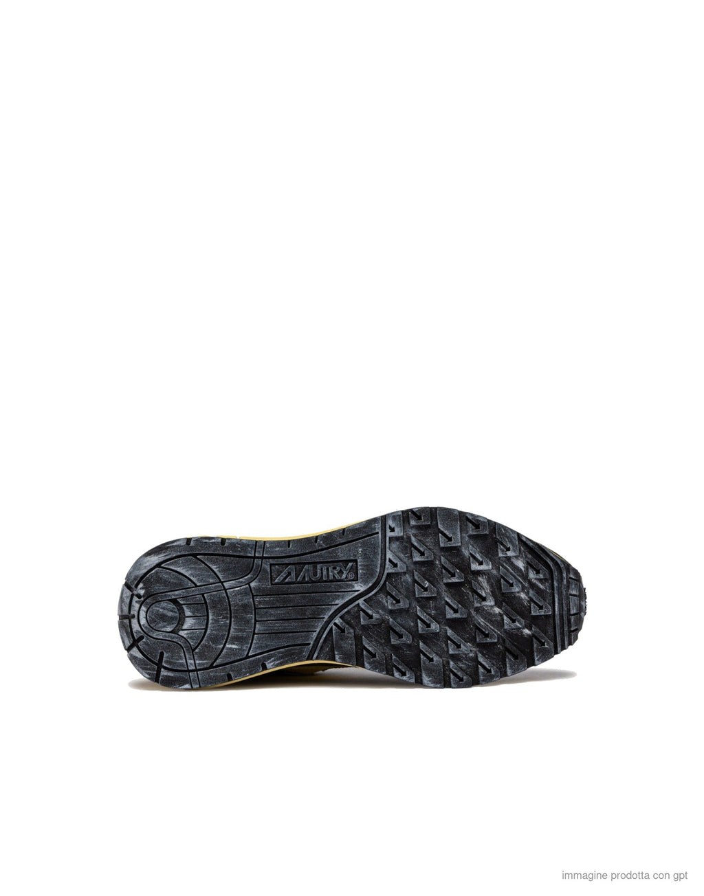 Autry Reelwind Low Sneakers In Grey And Yellow | Men Vwlm Gq06
