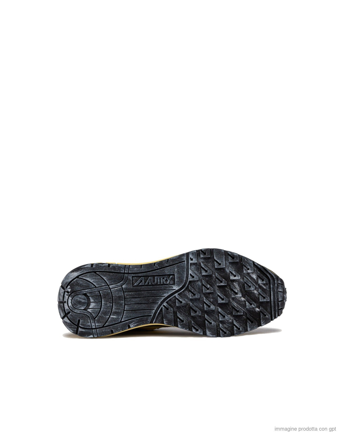 Autry Reelwind Low Sneakers In Grey And Yellow | Men Vwlm Gq06