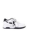 Hybrid 90S-Inspired Low-Top Sneakers With Calf Leather Finish