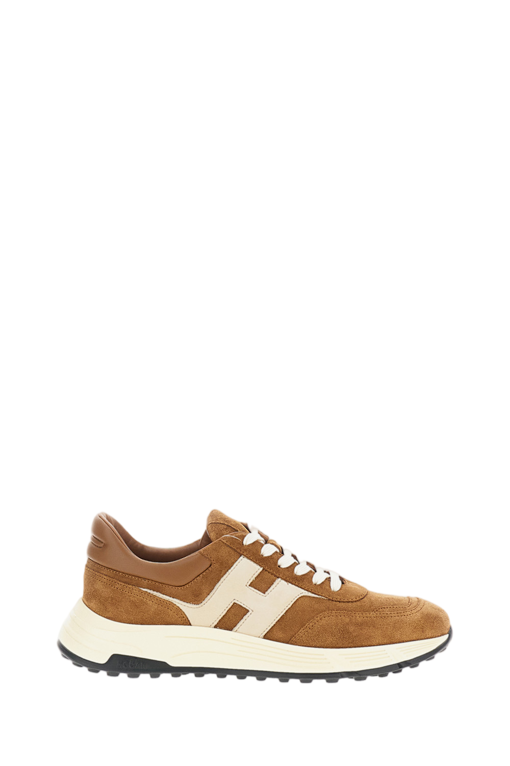 Brown Suede Leather Hyperlight Sneakers
