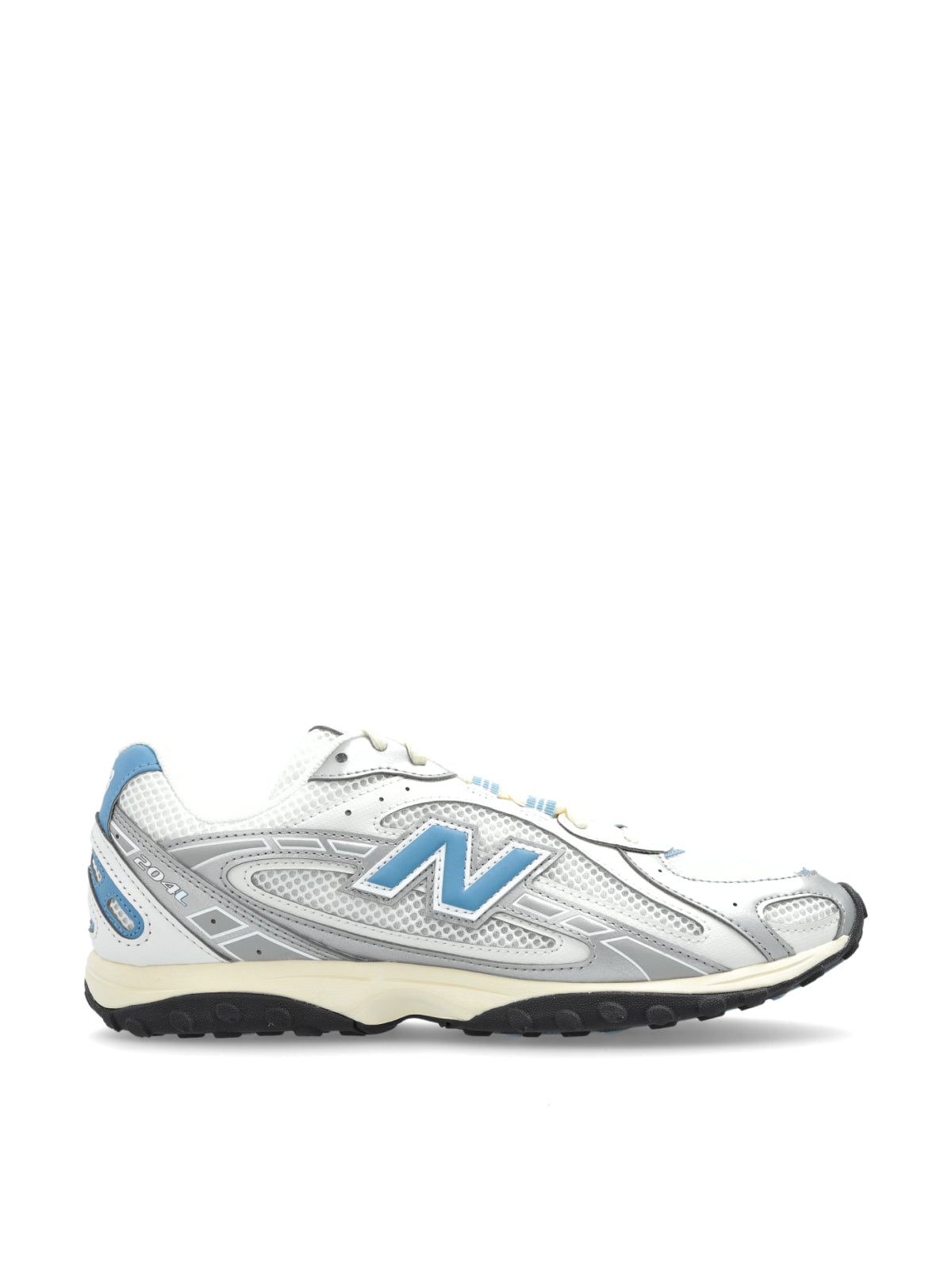 204L Silver Metallic Sky Sneakers