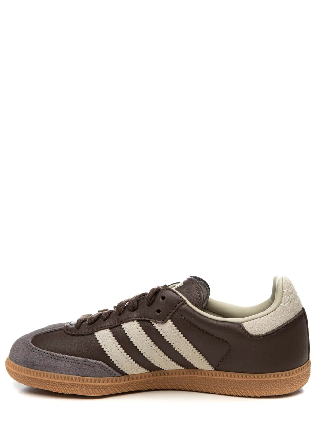 Brown Samba OG Suede Leather Low-Top Sneakers