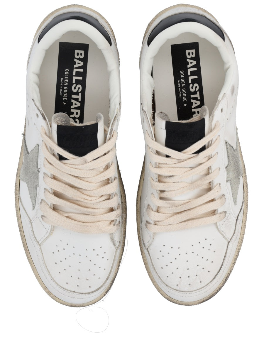 Ballstar Vintage-Inspired Cow Leather Sneakers