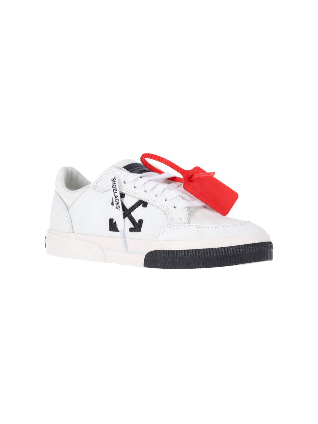Low-Top Sneakers with Signature Arrow Logo