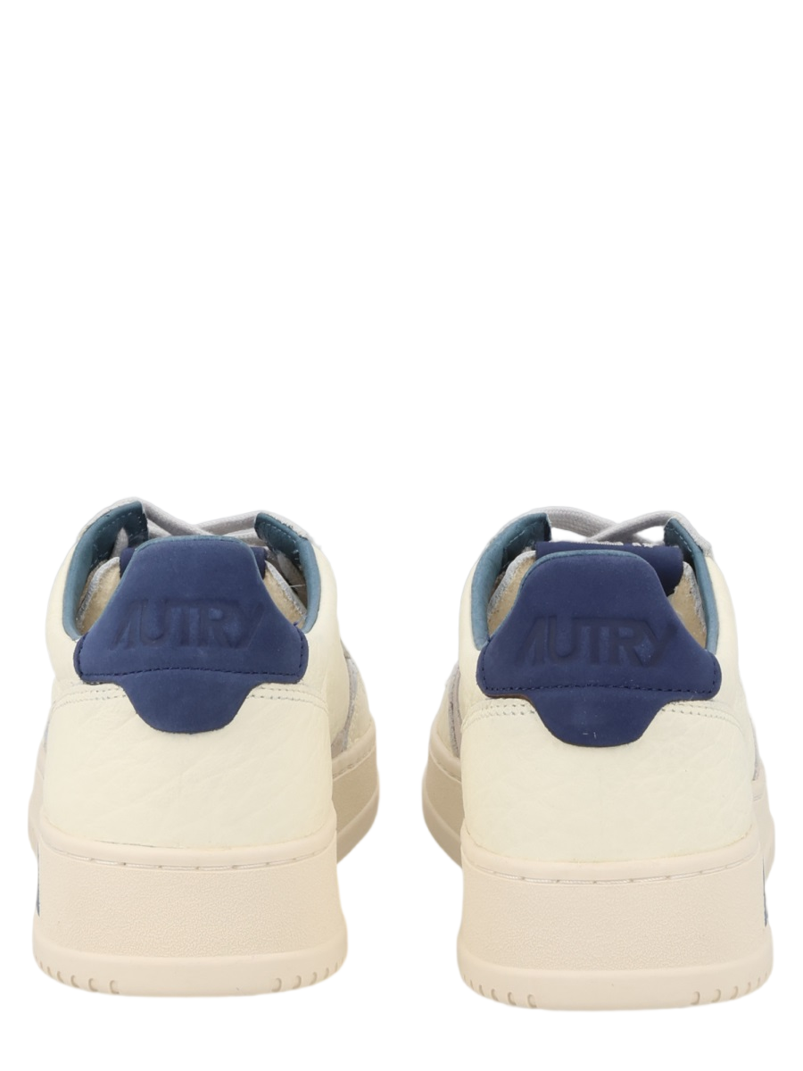 Medalist Low Perforated Leather Low-Top Sneakers