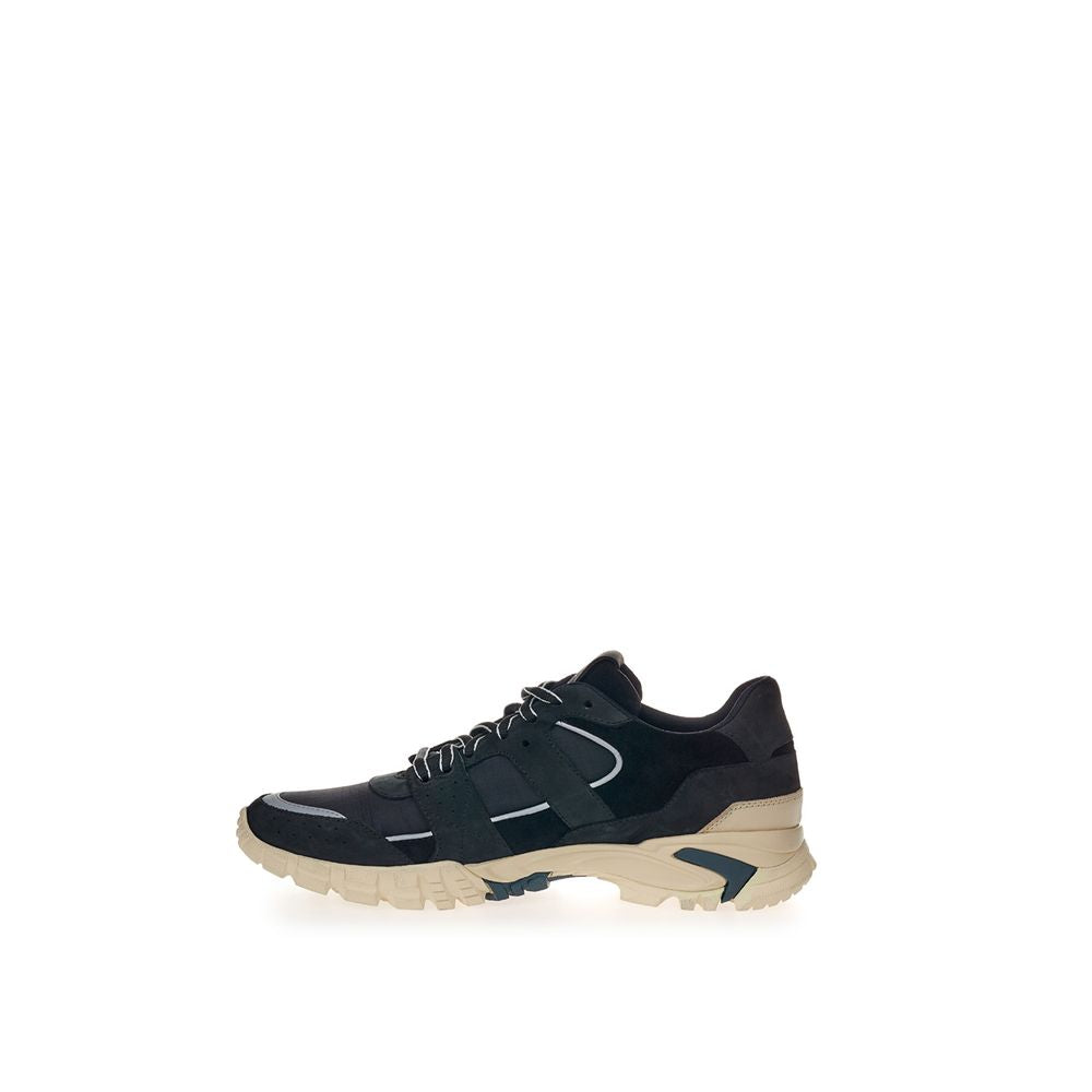 Lardini Suede Leather Athletic Men's Sneakers